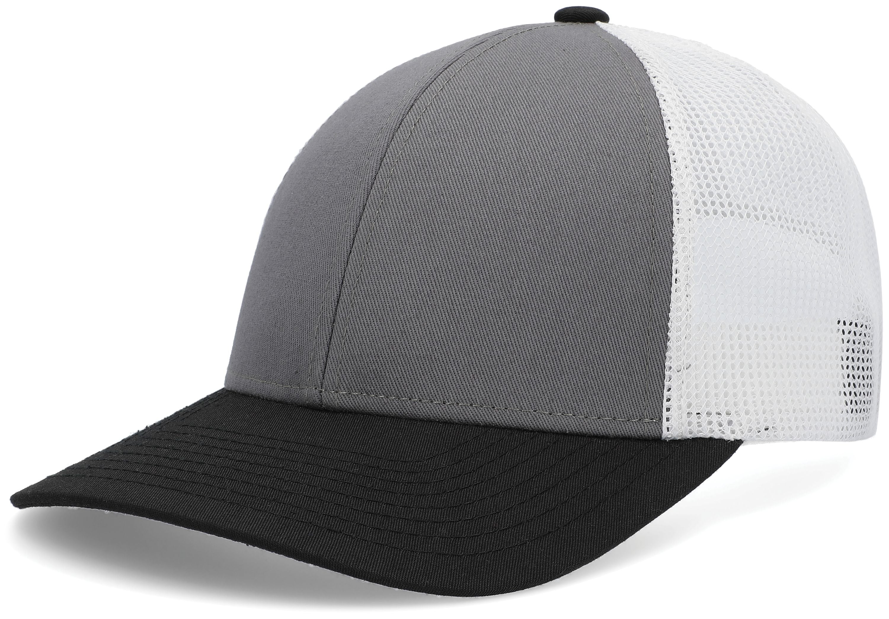 Low-Pro Trucker Cap - OS - LIGHT CHARCOAL/WHITE/BLACK