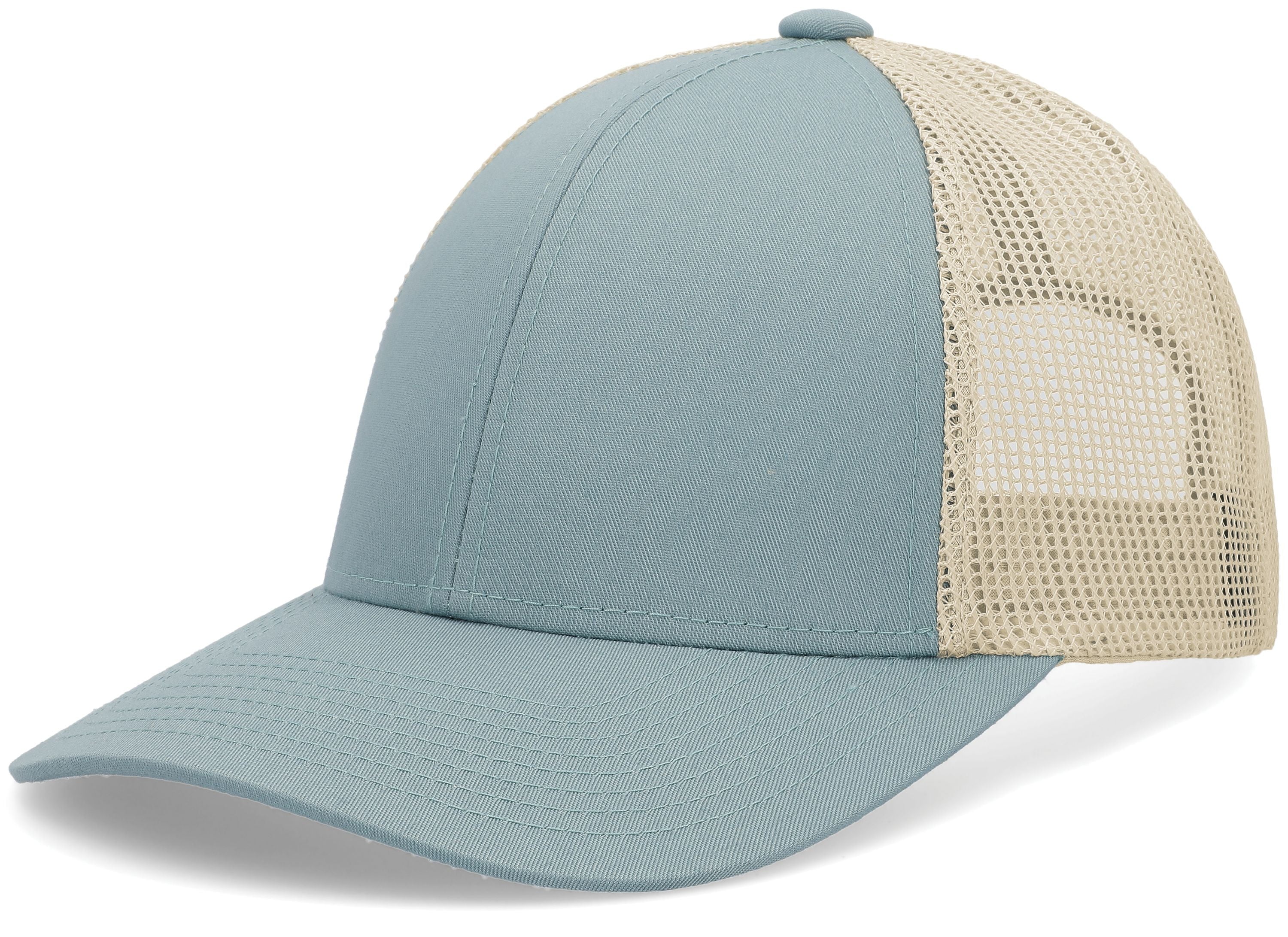 Low-Pro Trucker Cap - OS - SMOKE BLUE/BEIGE/SMOKE BLUE