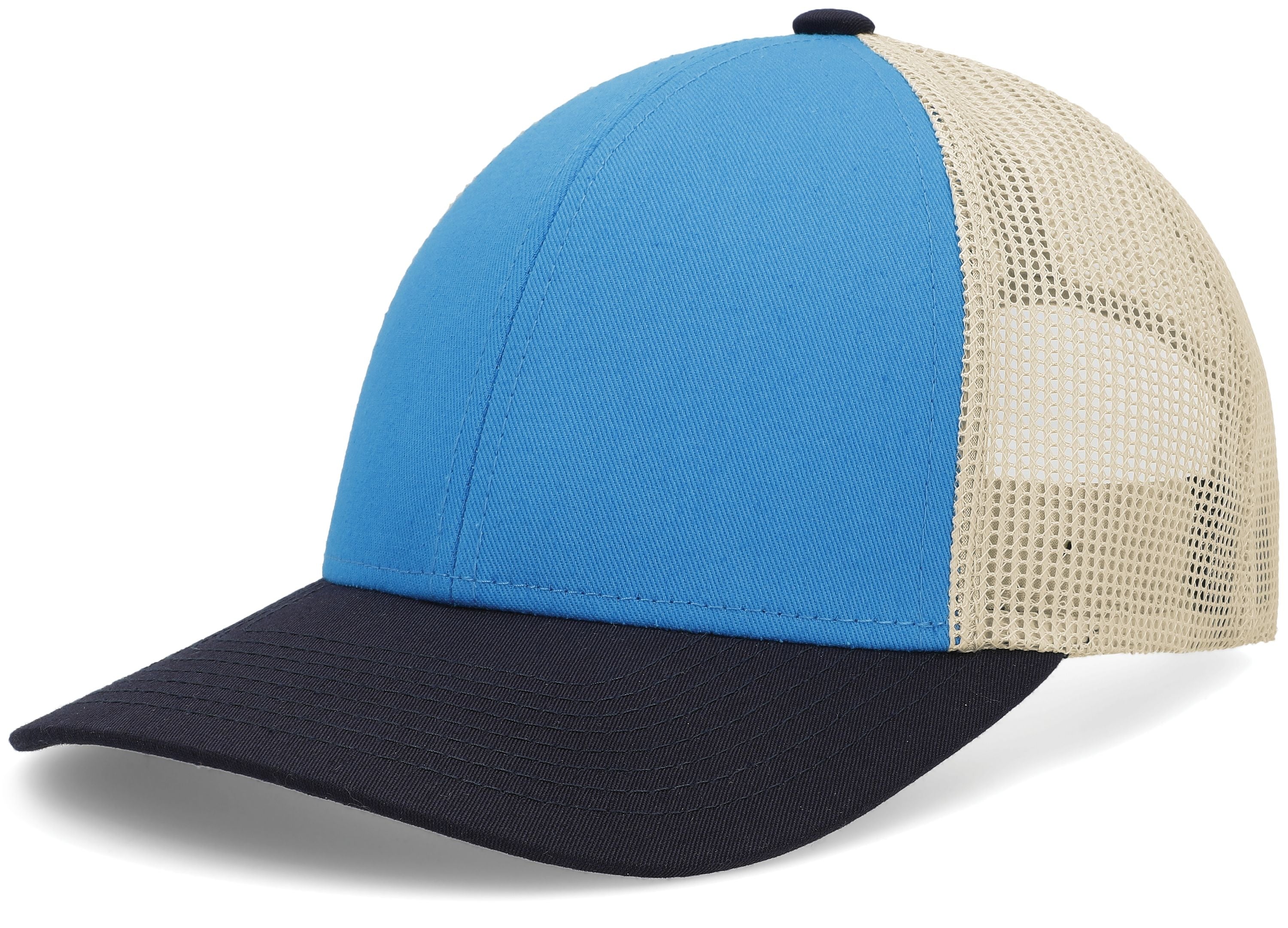 Low-Pro Trucker Cap - OS - PANTHER TEAL/BEIGE/NAVY