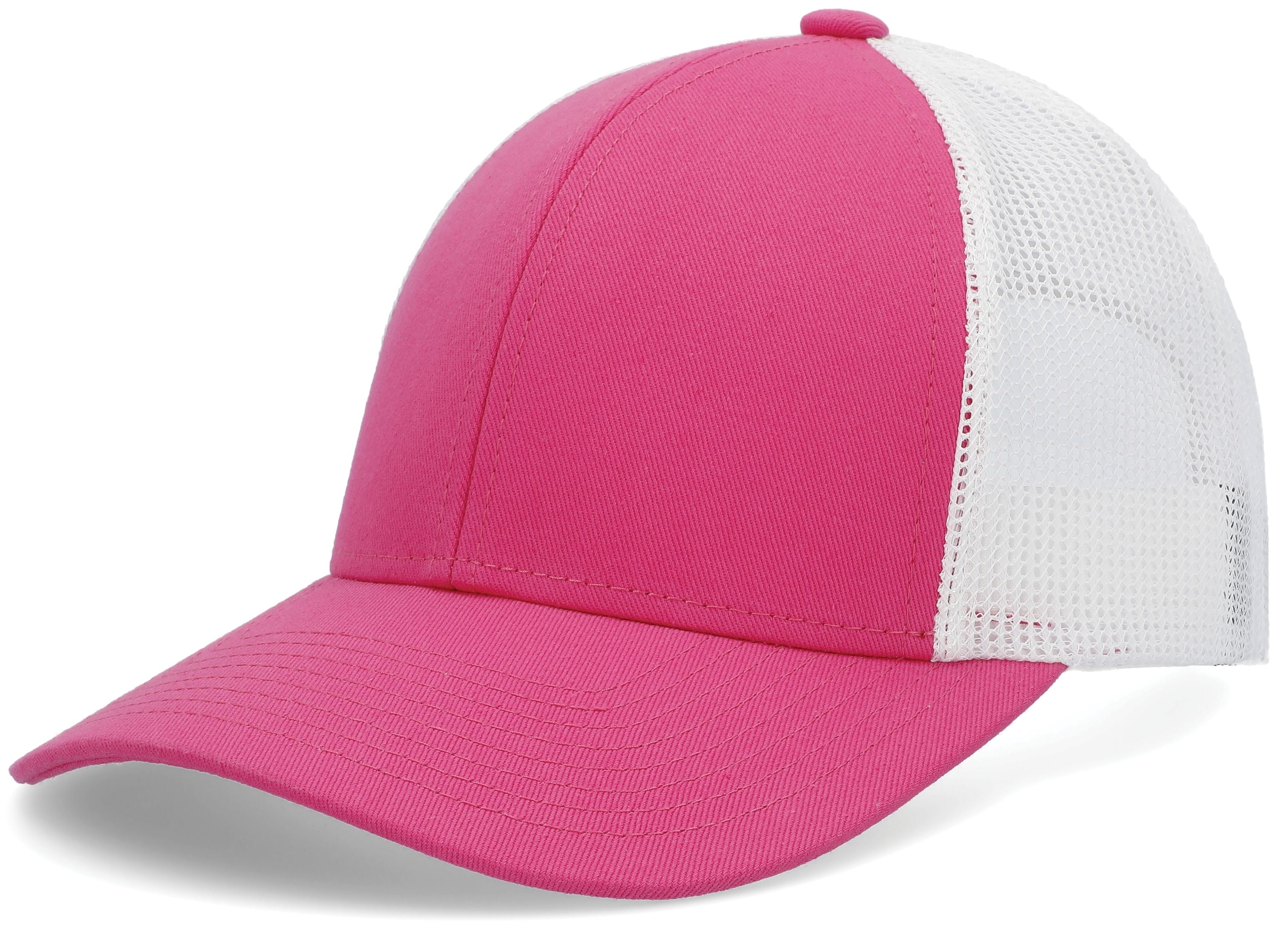 Low-Pro Trucker Cap - YTH - PINK/WHITE/PINK