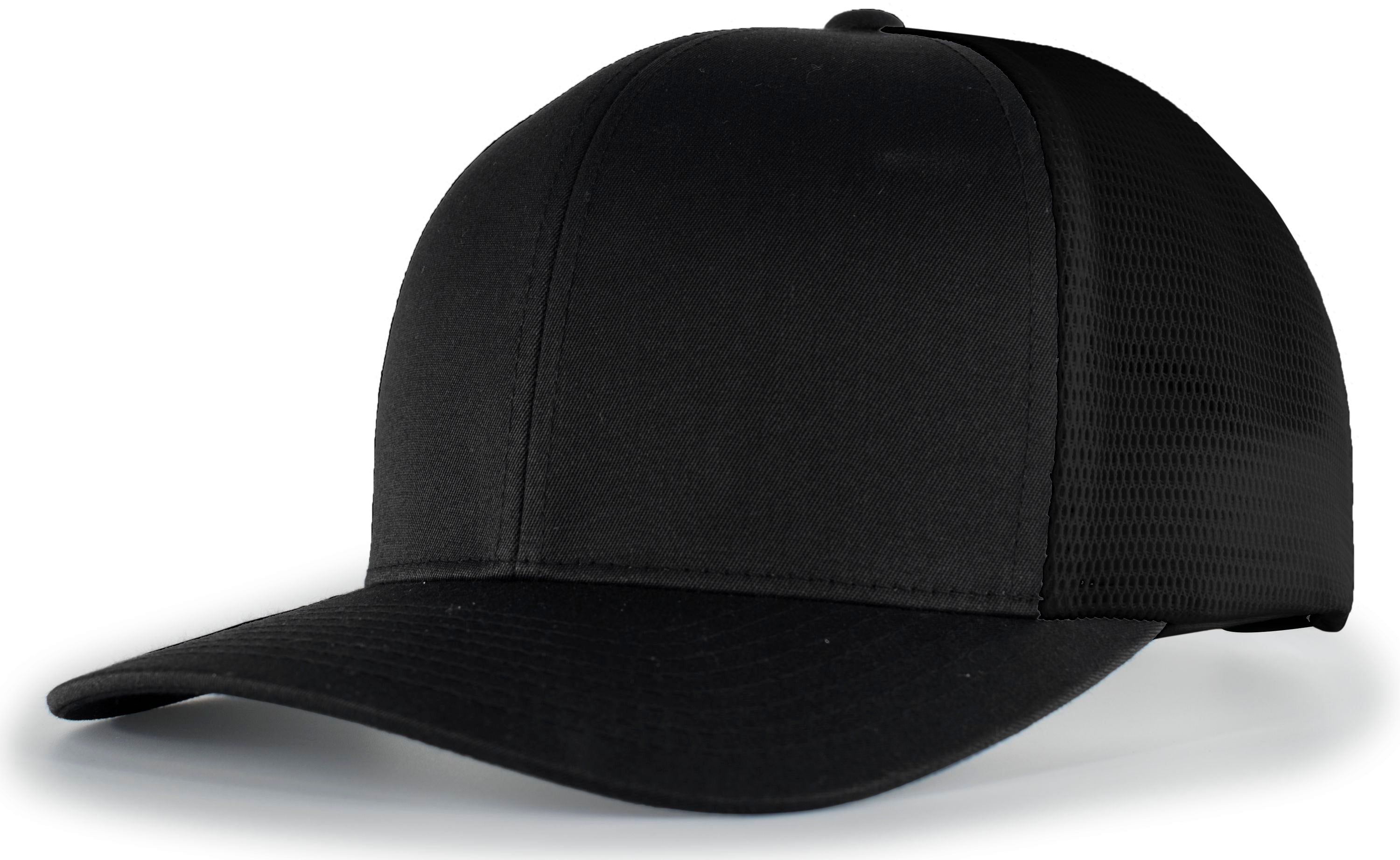 Trucker PacFlex Snapback Cap - OS - BLACK