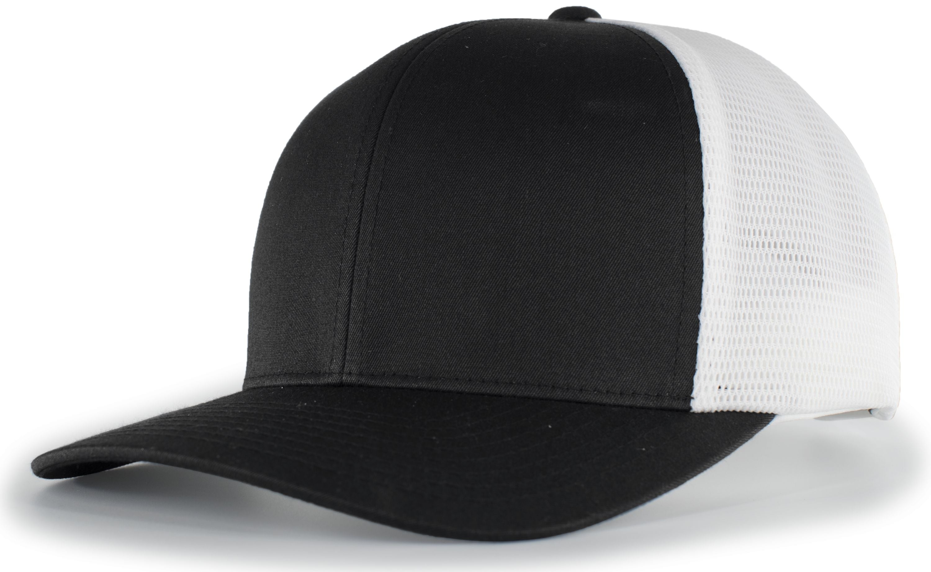 Trucker PacFlex Snapback Cap - OS - BLACK/WHITE/BLACK