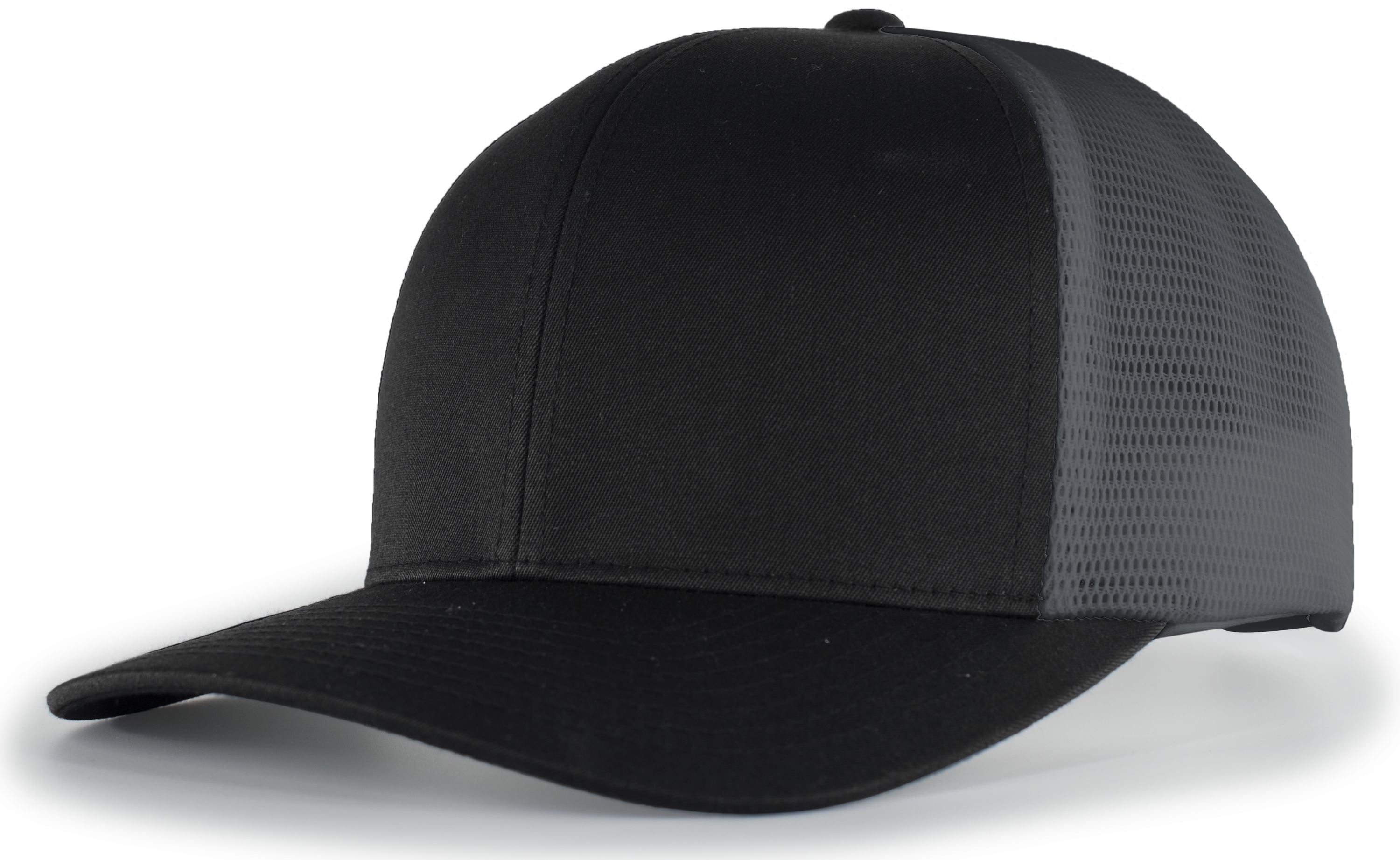 Trucker PacFlex Snapback Cap - OS - BLACK/GRAPHITE/BLACK