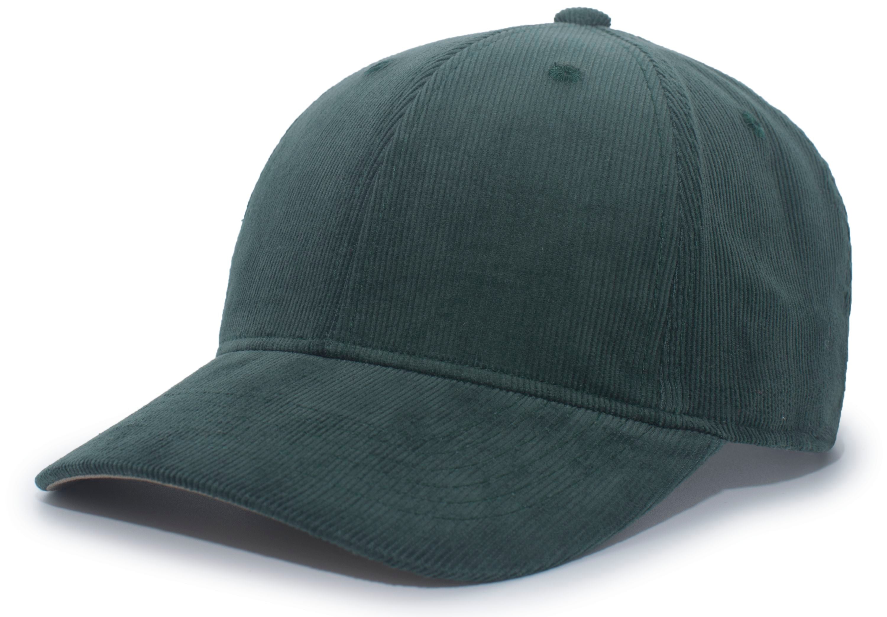 Hybrid Corduroy Dad Cap - OS - DARK GREEN