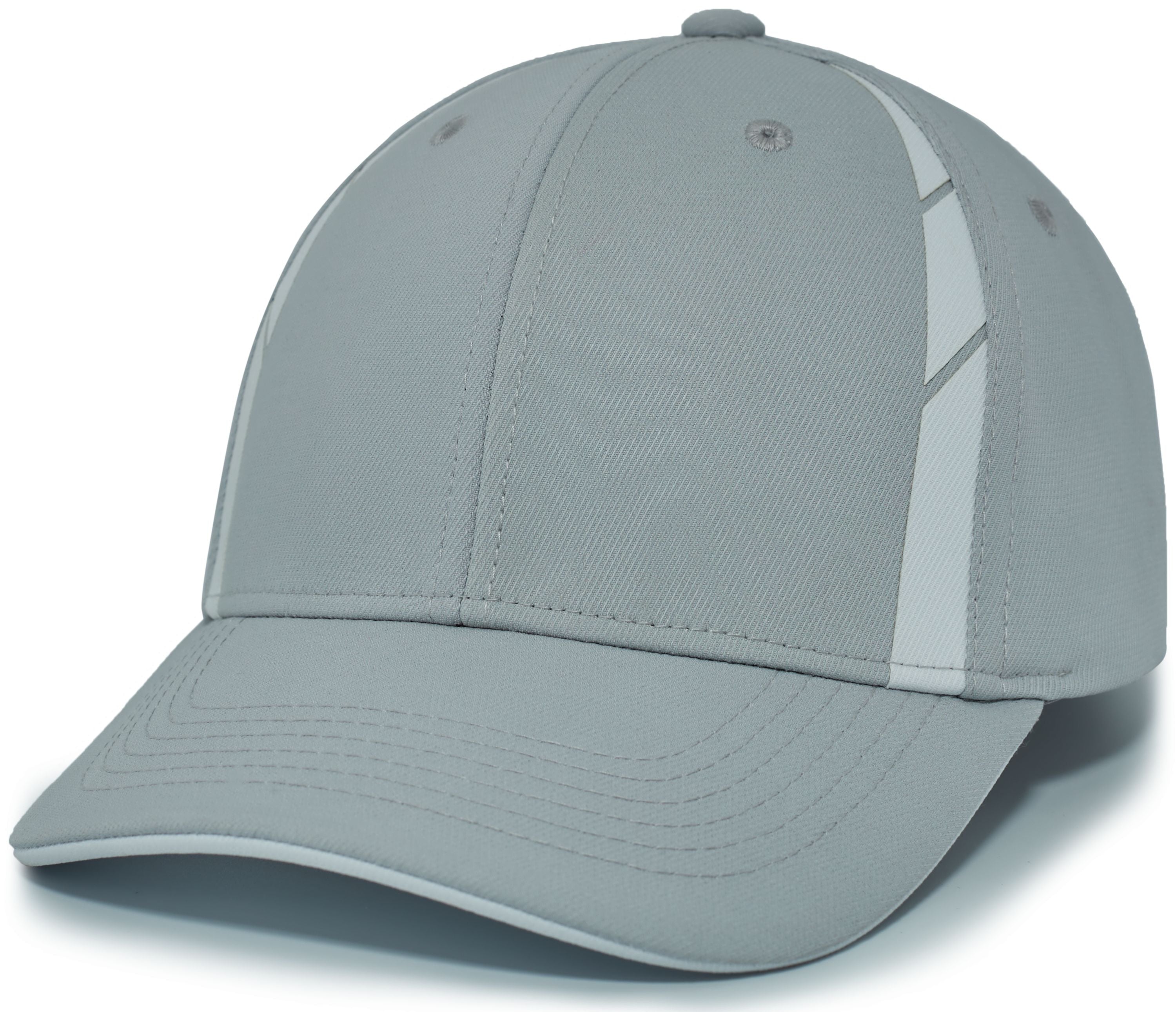 Sideline Snapback Cap Powered by Coolcore® - OS - SILVER/WHITE