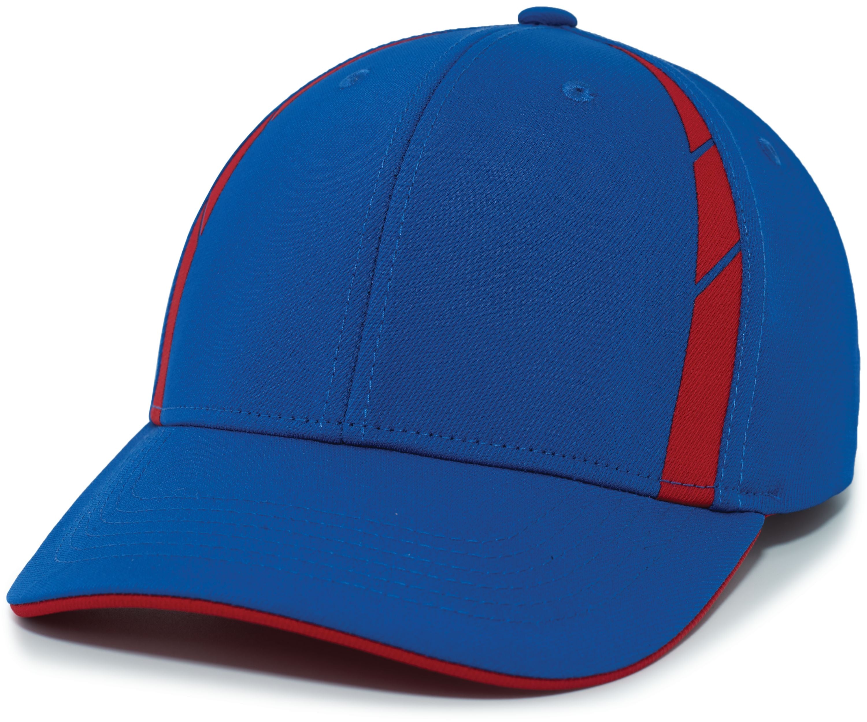 Sideline Snapback Cap Powered by Coolcore® - OS - ROYAL/RED