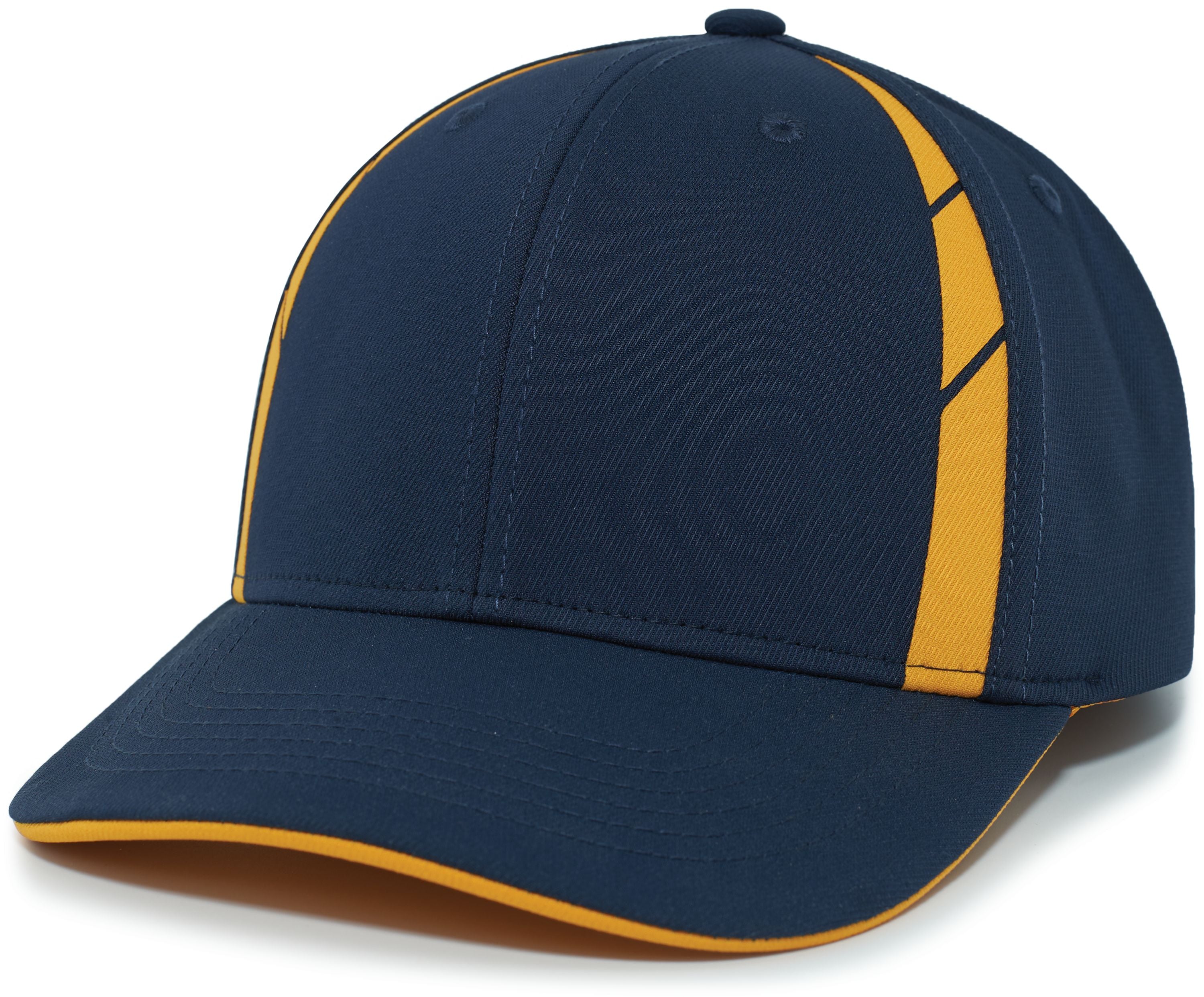 Sideline Snapback Cap Powered by Coolcore® - OS - NAVY/GOLD