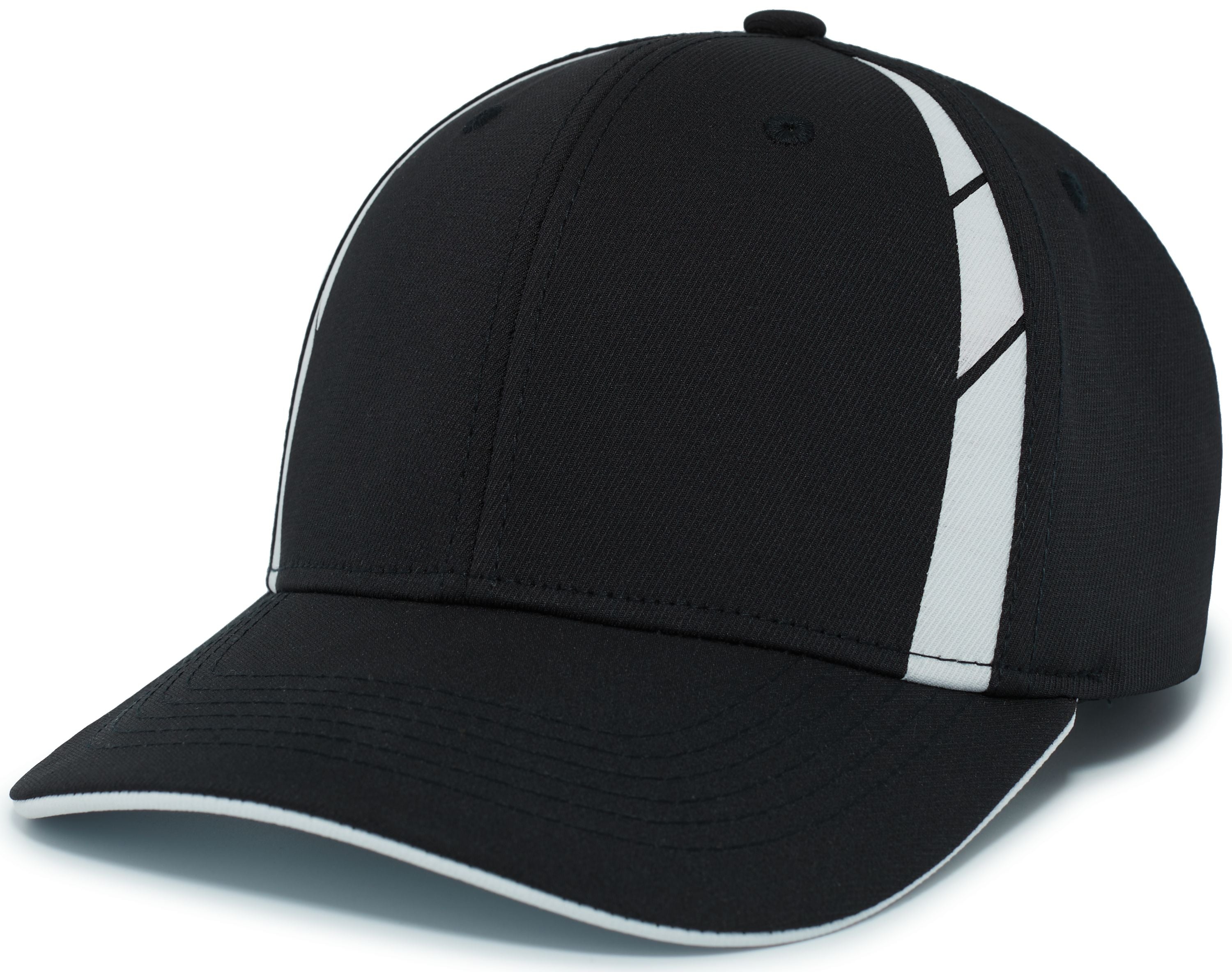 Sideline Snapback Cap Powered by Coolcore® - OS - BLACK/WHITE