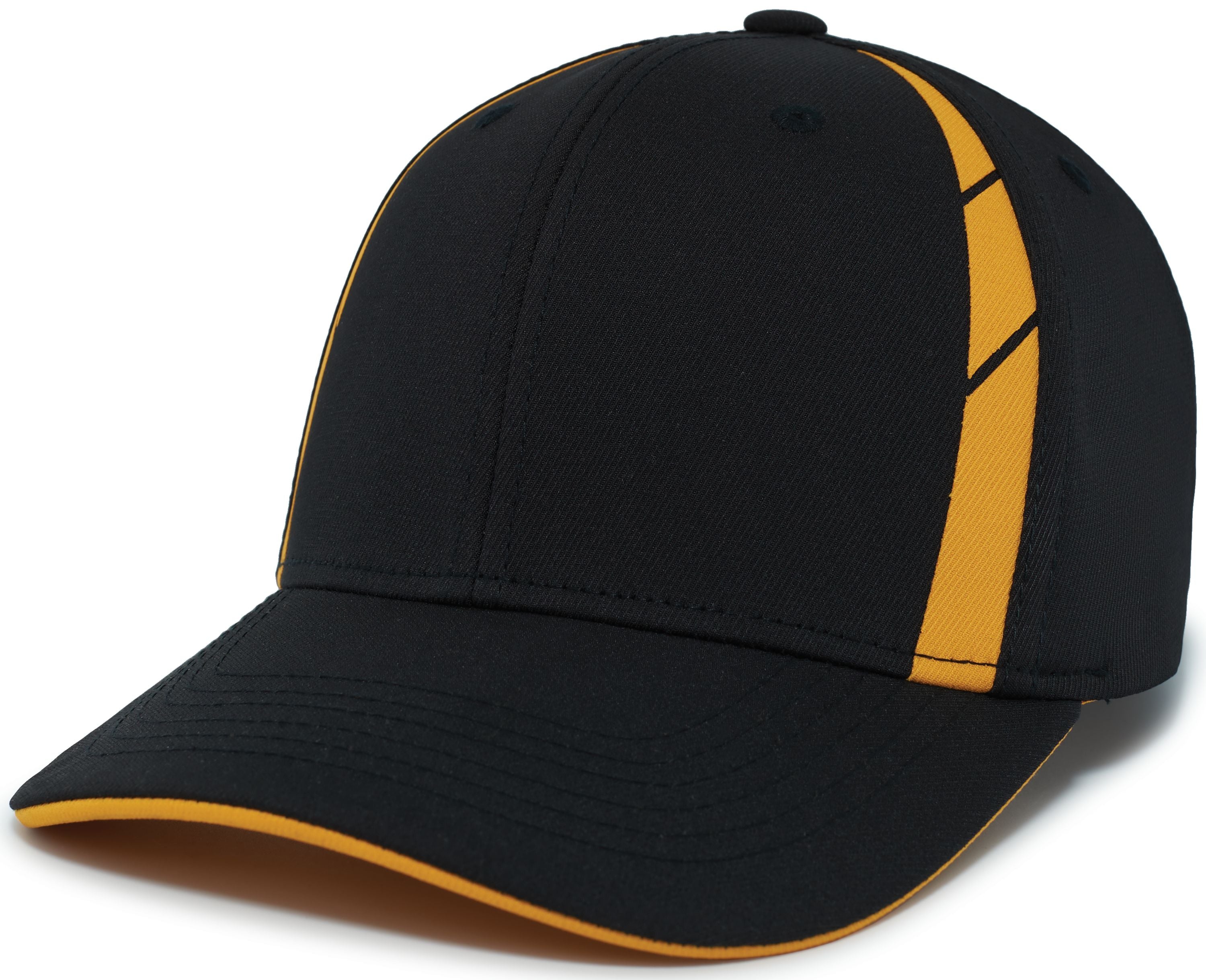 Sideline Snapback Cap Powered by Coolcore® - OS - BLACK/GOLD