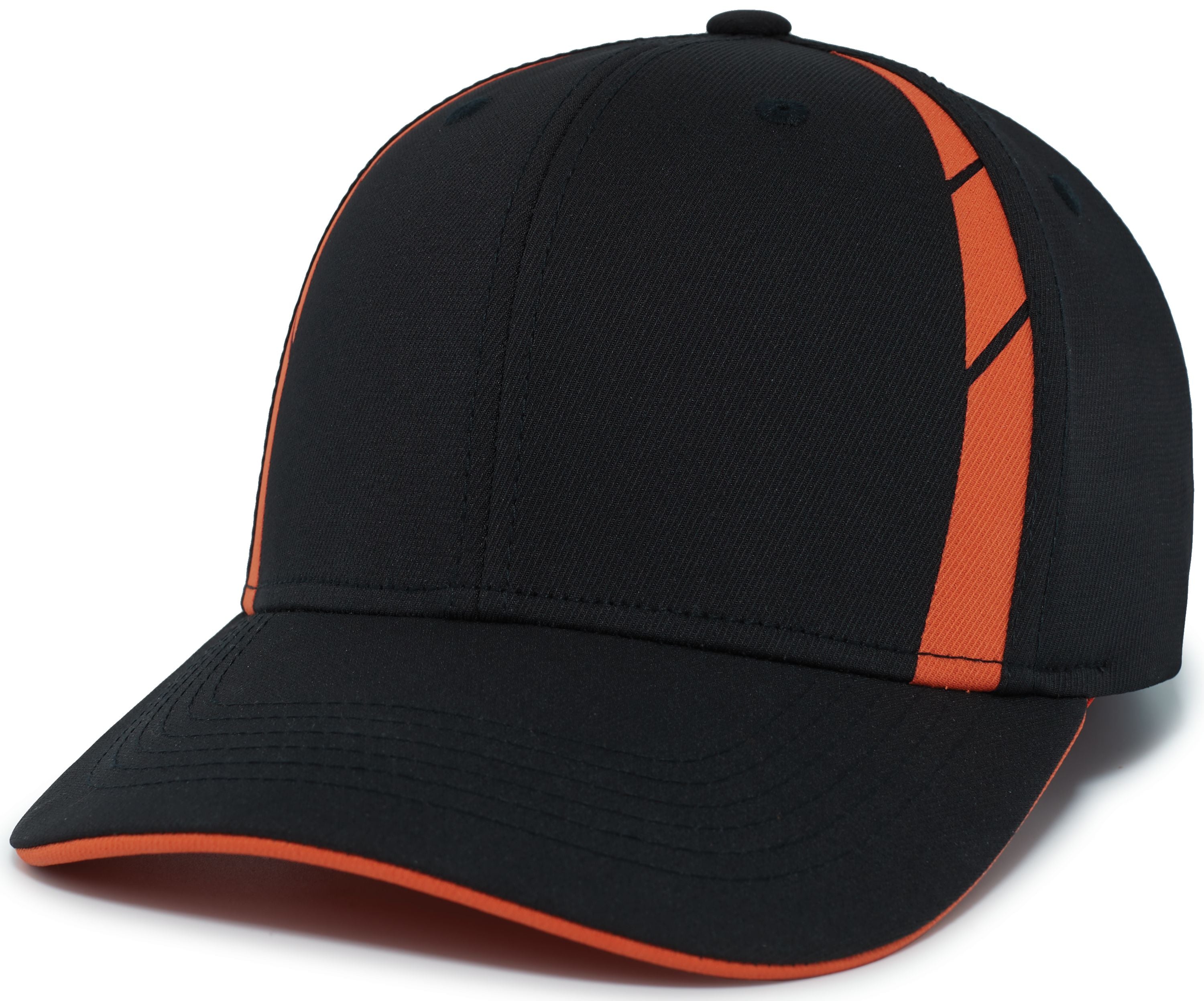 Sideline Snapback Cap Powered by Coolcore® - OS - BLACK/ORANGE