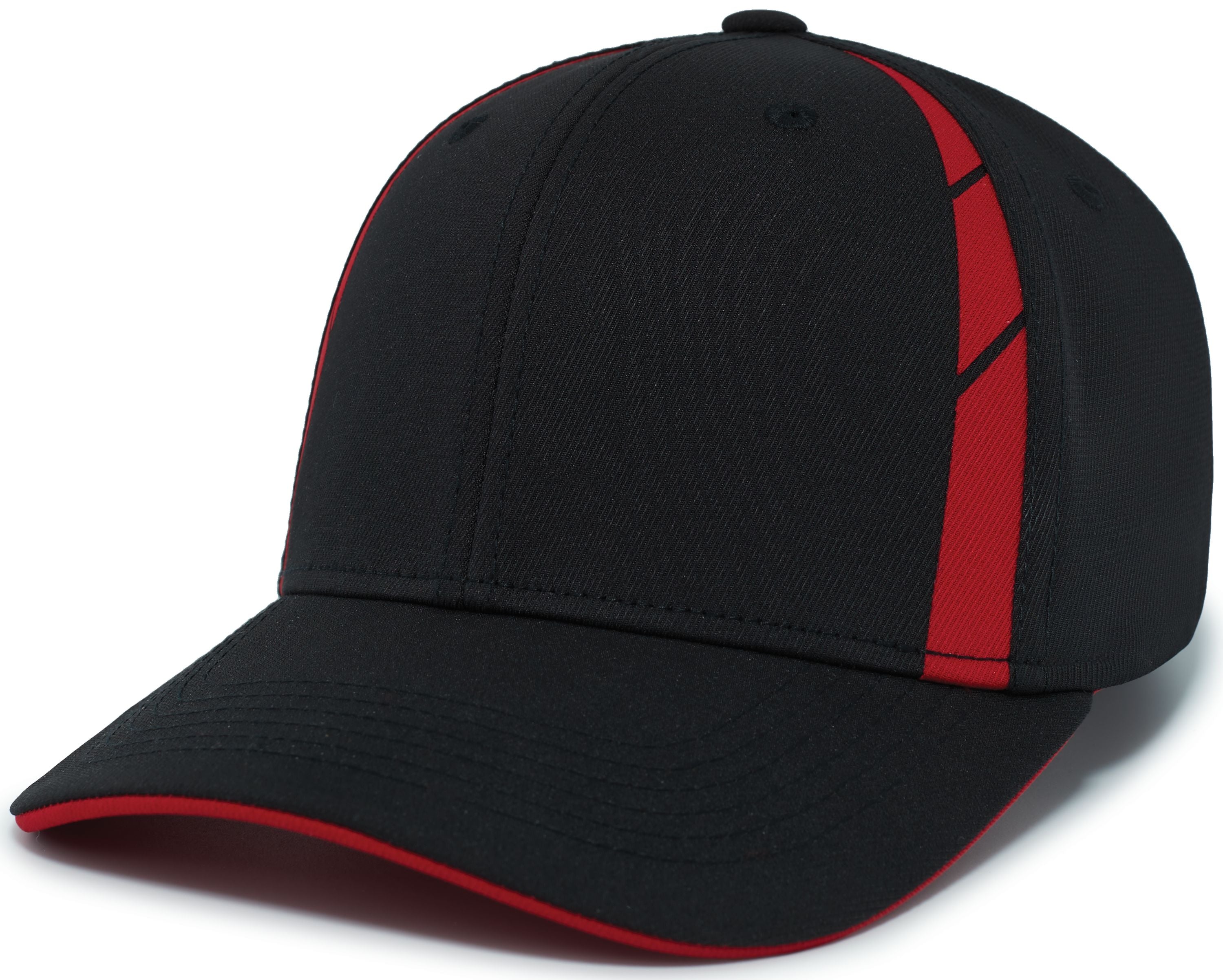 Sideline Snapback Cap Powered by Coolcore® - OS - BLACK/RED