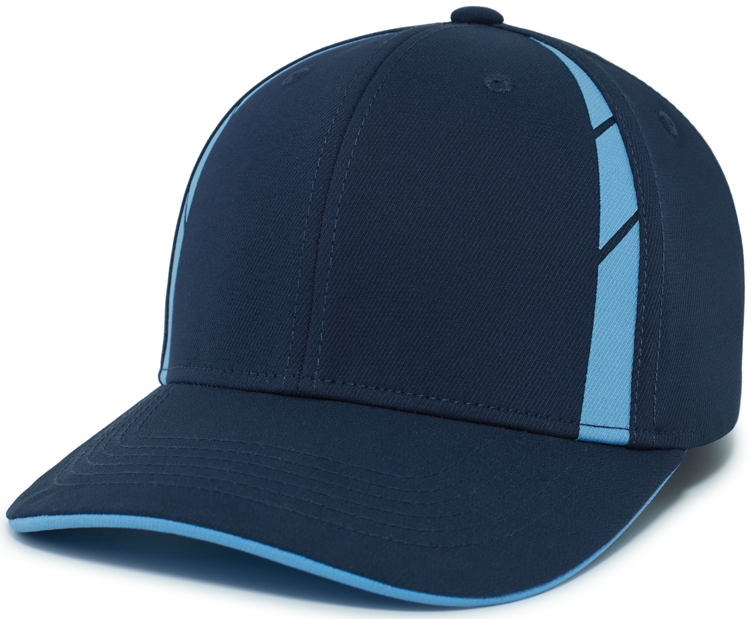 Sideline Snapback Cap Powered by Coolcore® - OS - NAVY/COLUMBIA BLUE