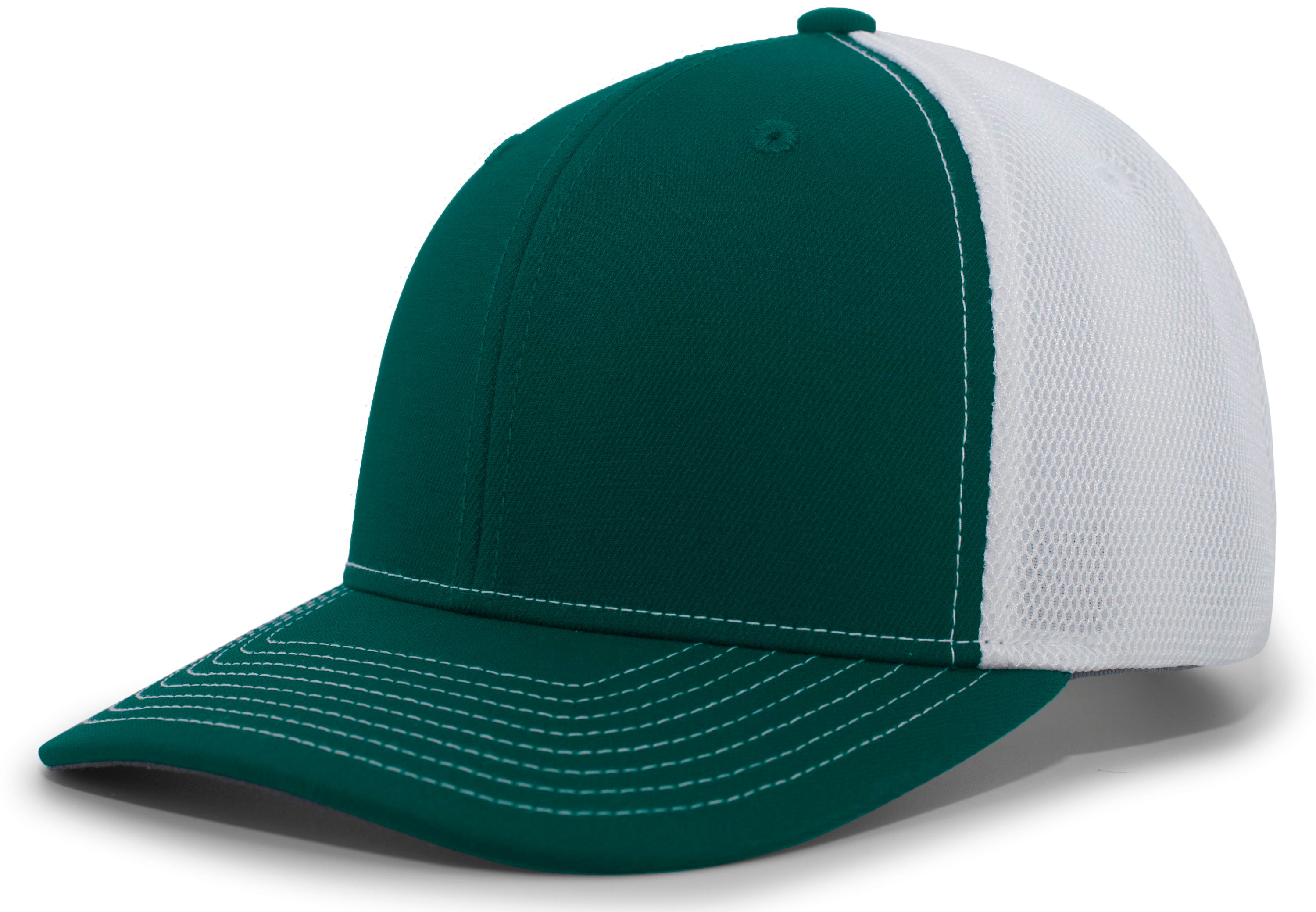 Air Mesh Sideline Cap - OS - DARK GREEN/WHITE/DARK GREEN