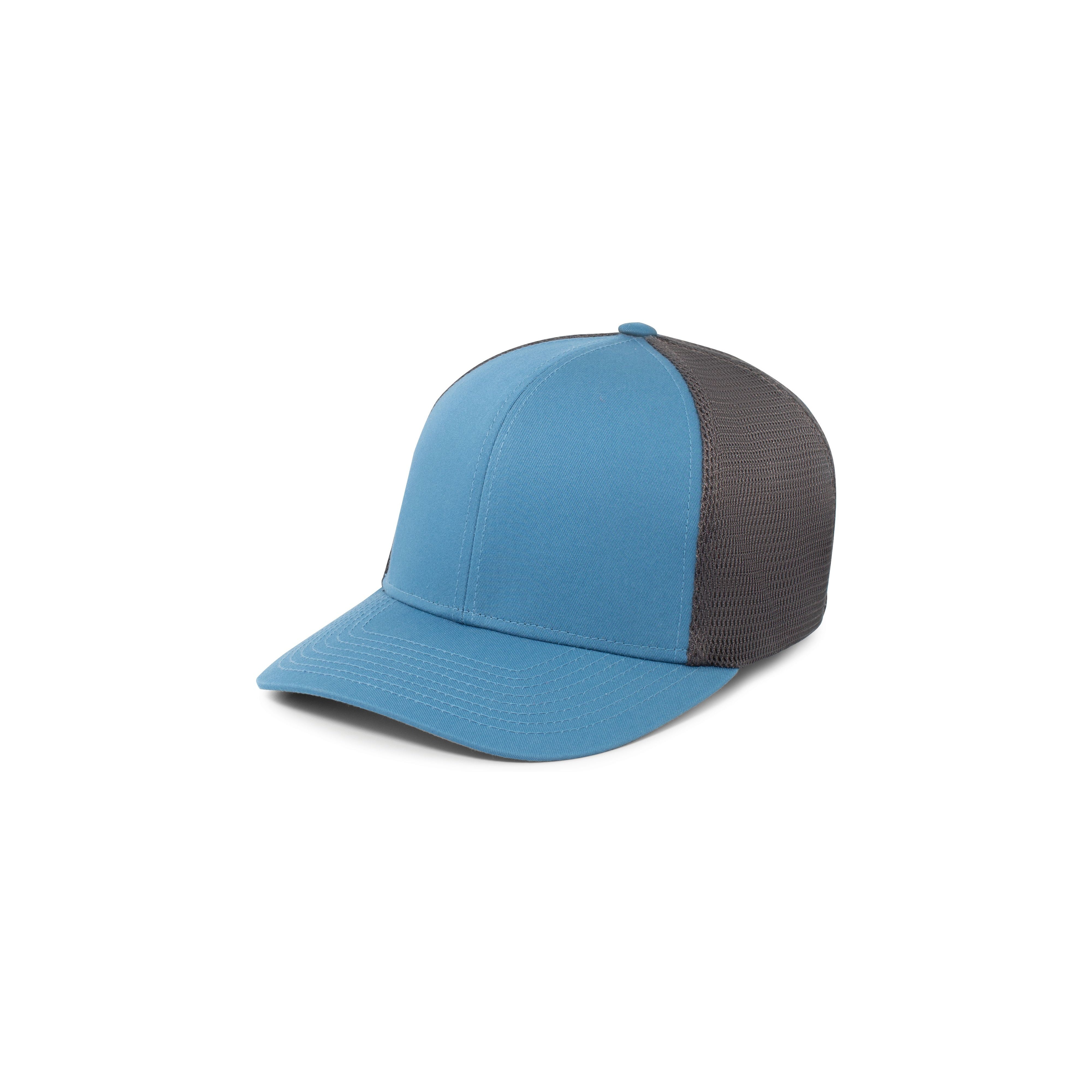 Fusion Trucker Cap - L/XL - OCEAN BLUE/LT CHARCOAL/OCEAN BLUE