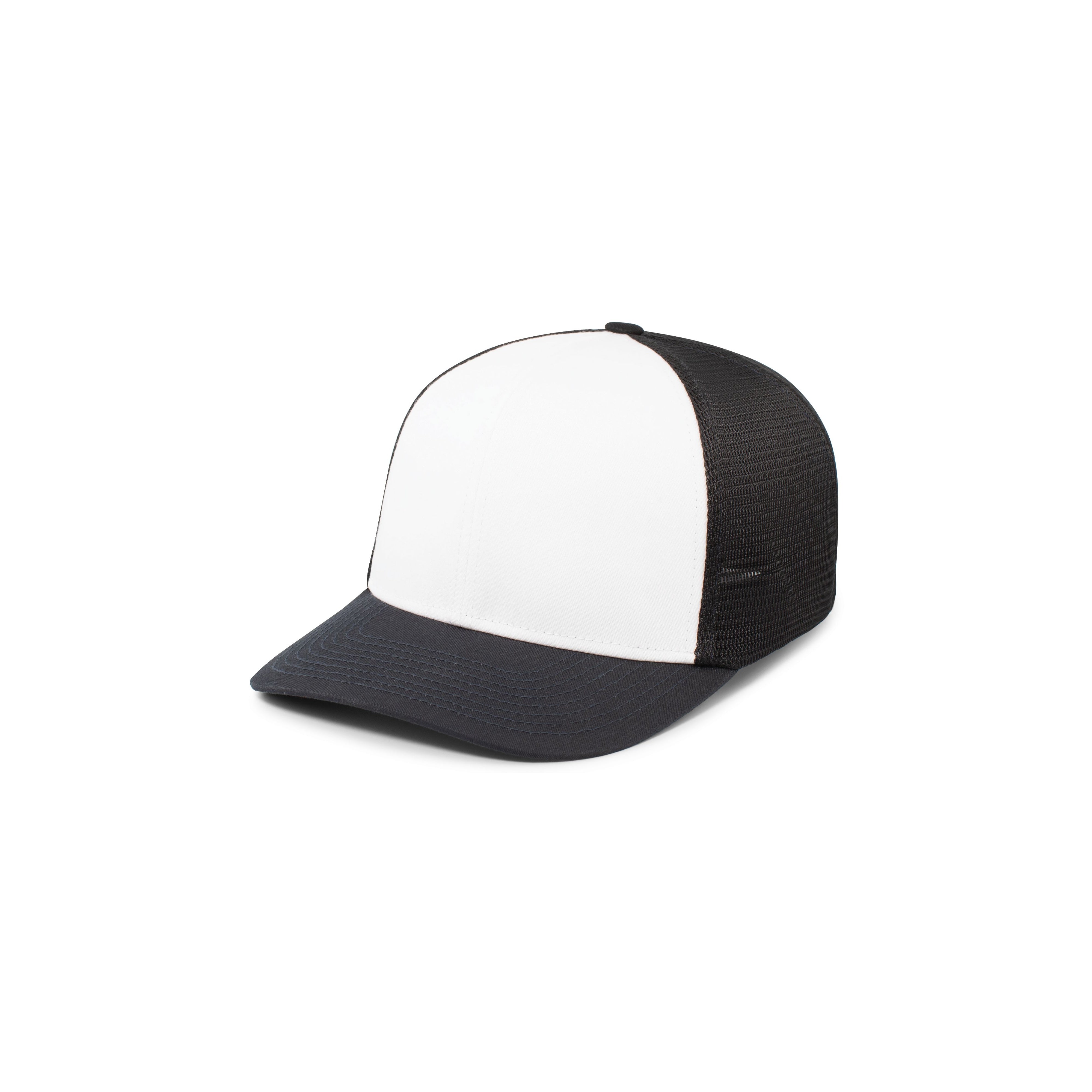 Fusion Trucker Cap - L/XL - WHITE/NAVY/NAVY