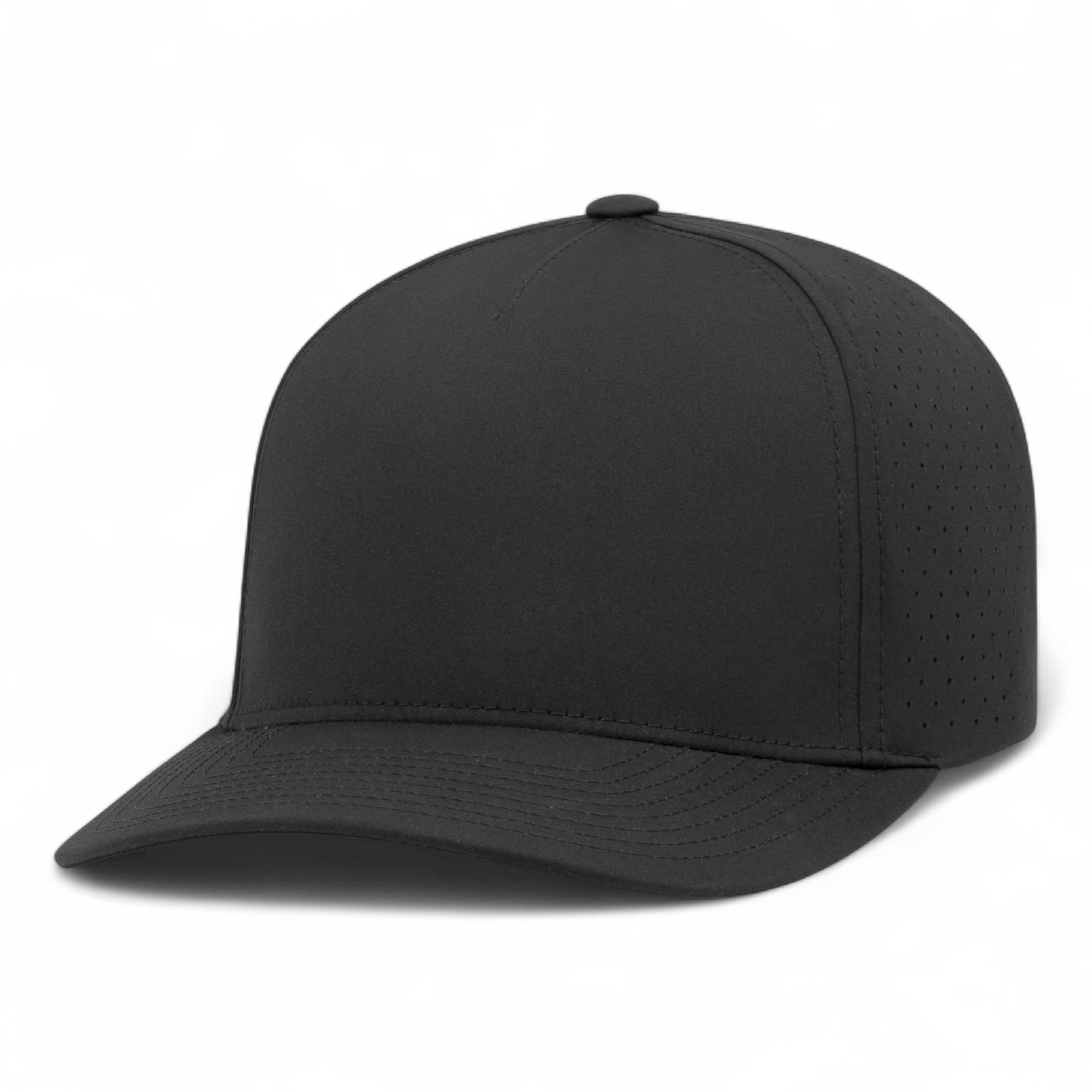 Weekender  Perforated Snapback Cap - OS - BLACK