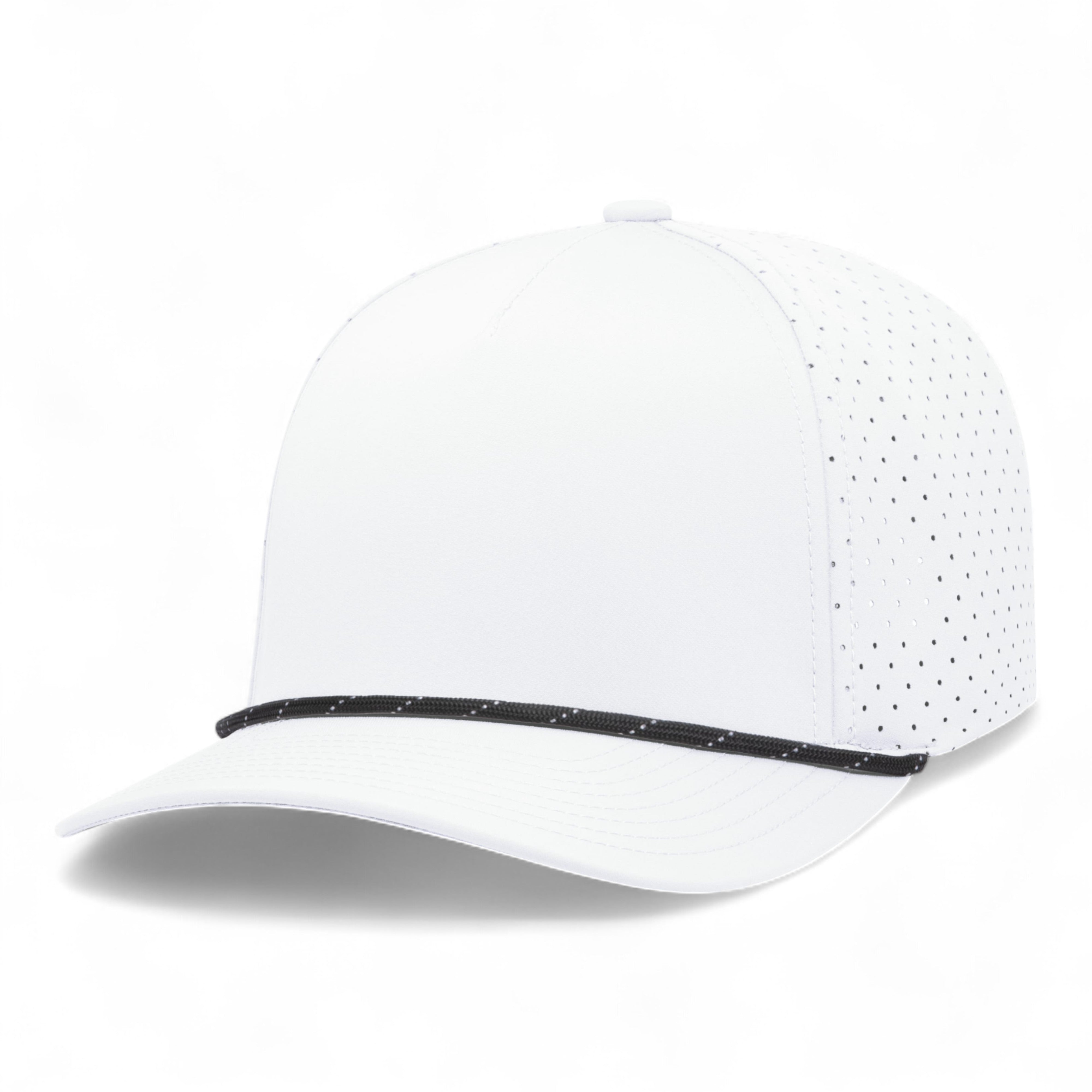 Weekender  Perforated Snapback Cap - OS - WHITE/BLACK/WHITE