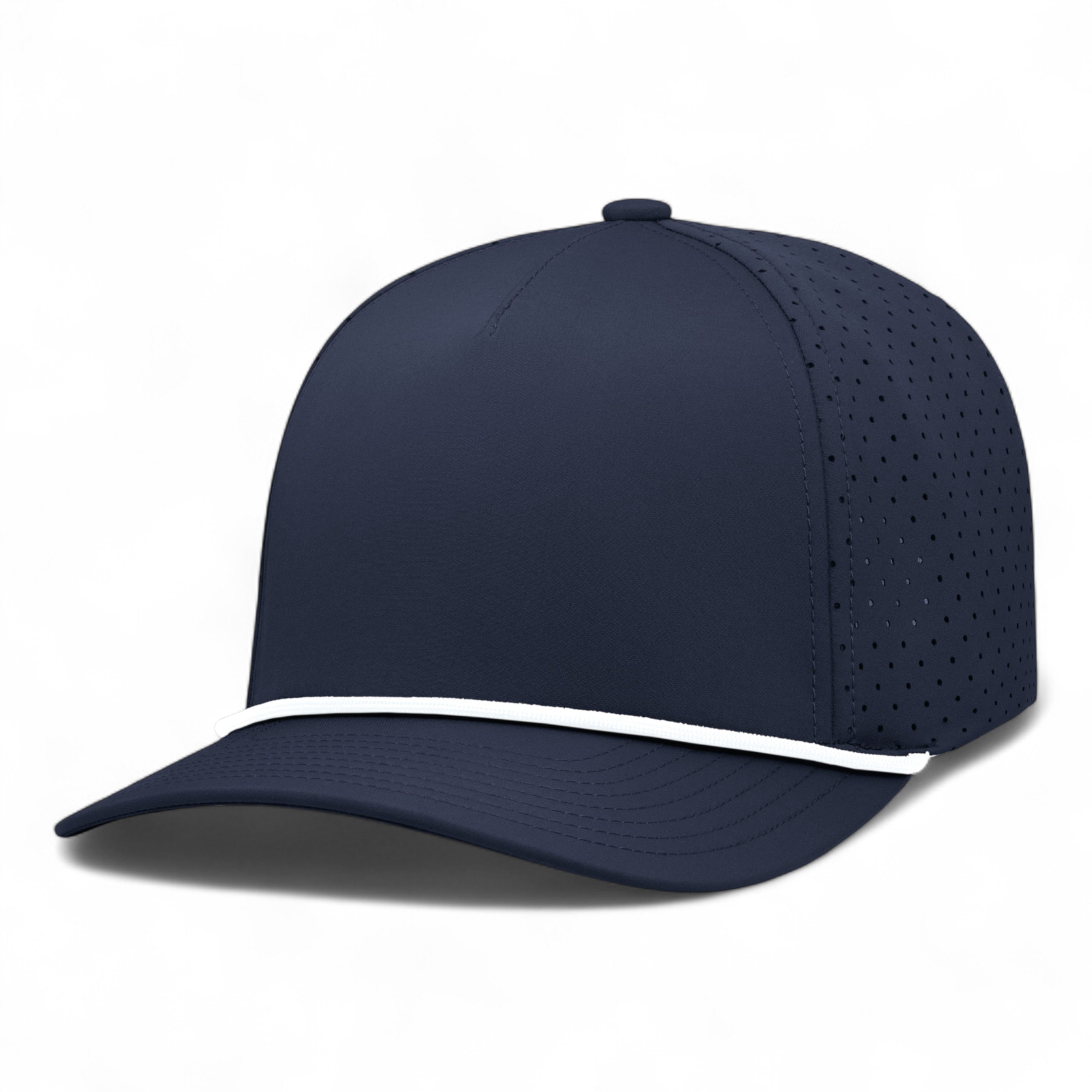 Weekender  Perforated Snapback Cap - OS - NAVY/WHITE