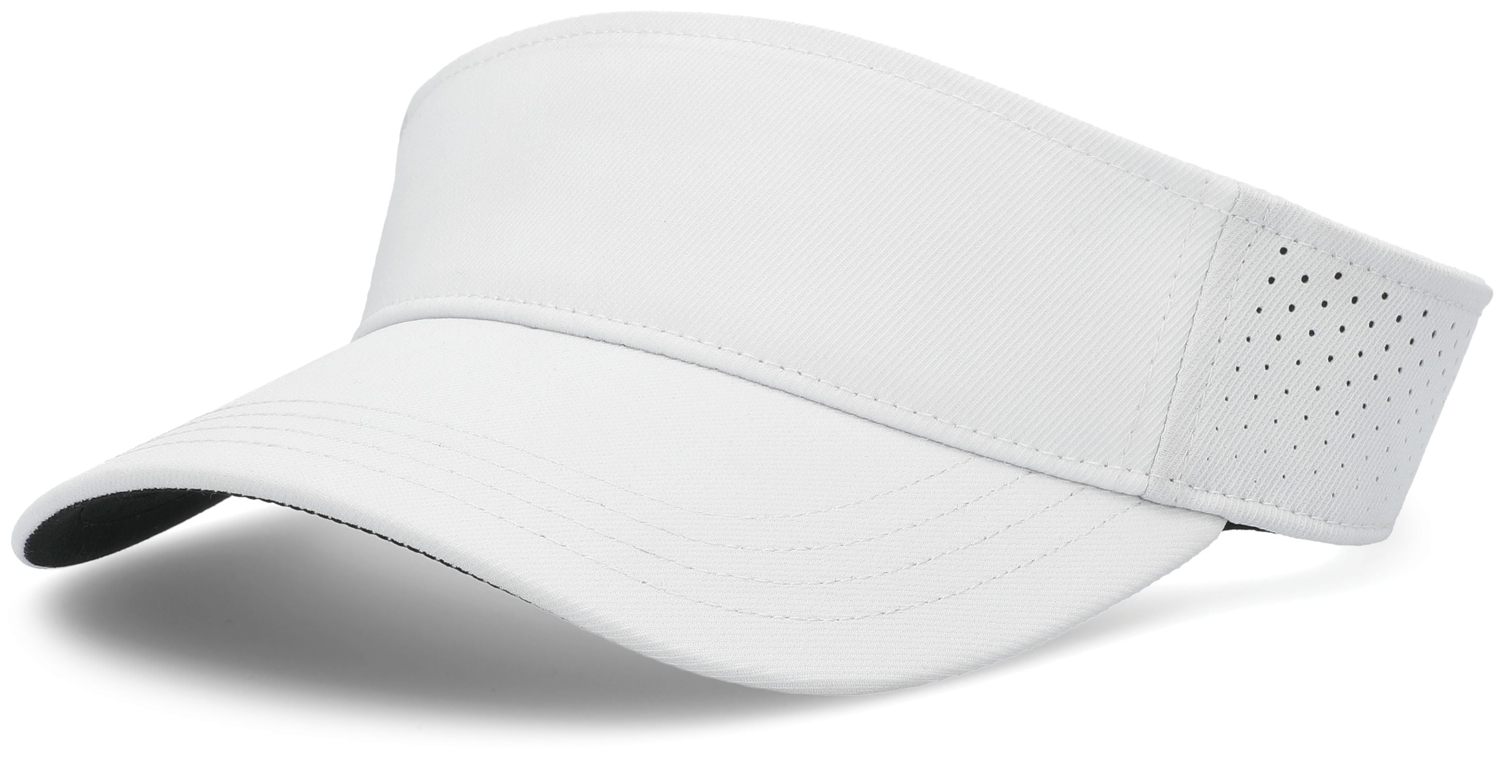 Perforated Visor Powered by Coolcore® - OS - WHITE/BLACK