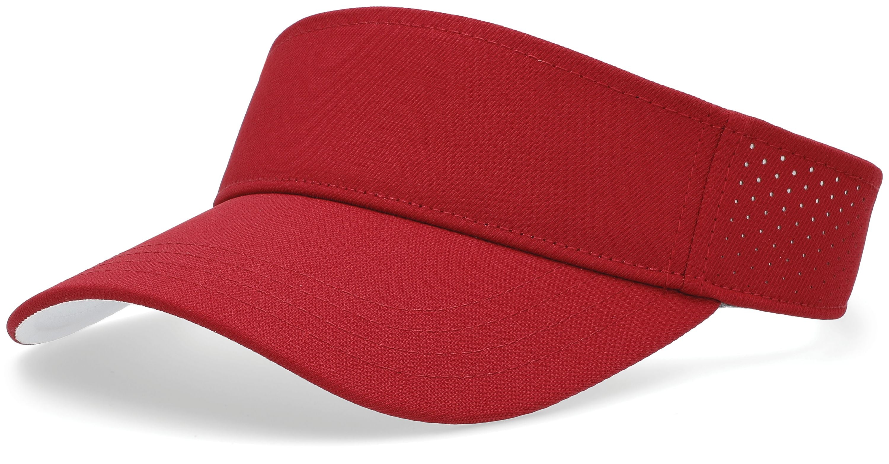 Perforated Visor Powered by Coolcore® - OS - CARDINAL/WHITE