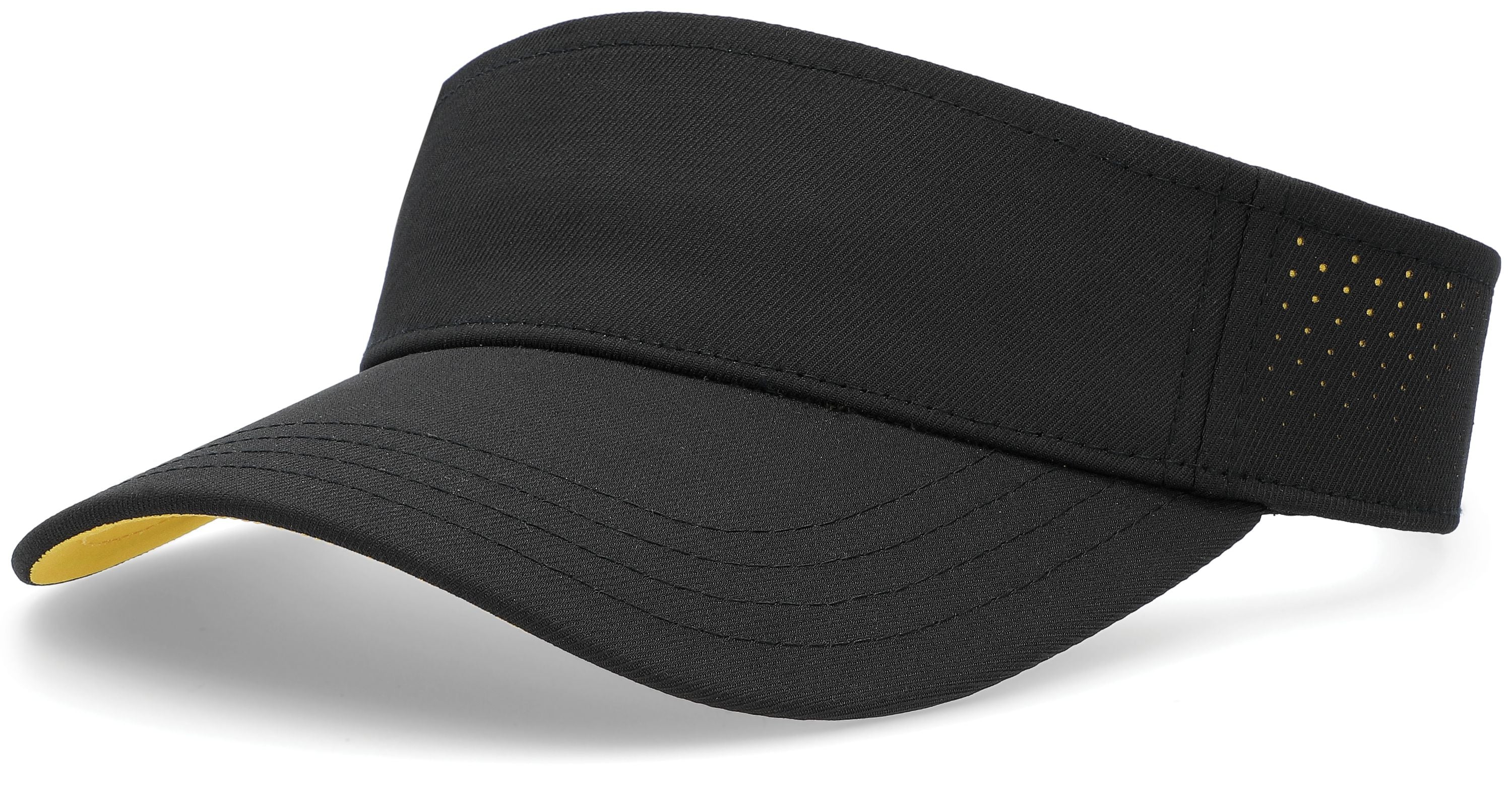 Perforated Visor Powered by Coolcore® - OS - BLACK/GOLD