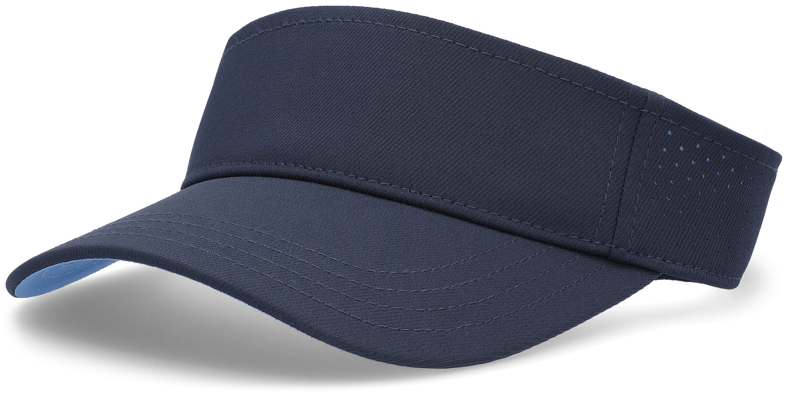 Perforated Visor Powered by Coolcore® - OS - NAVY/COLUMBIA BLUE