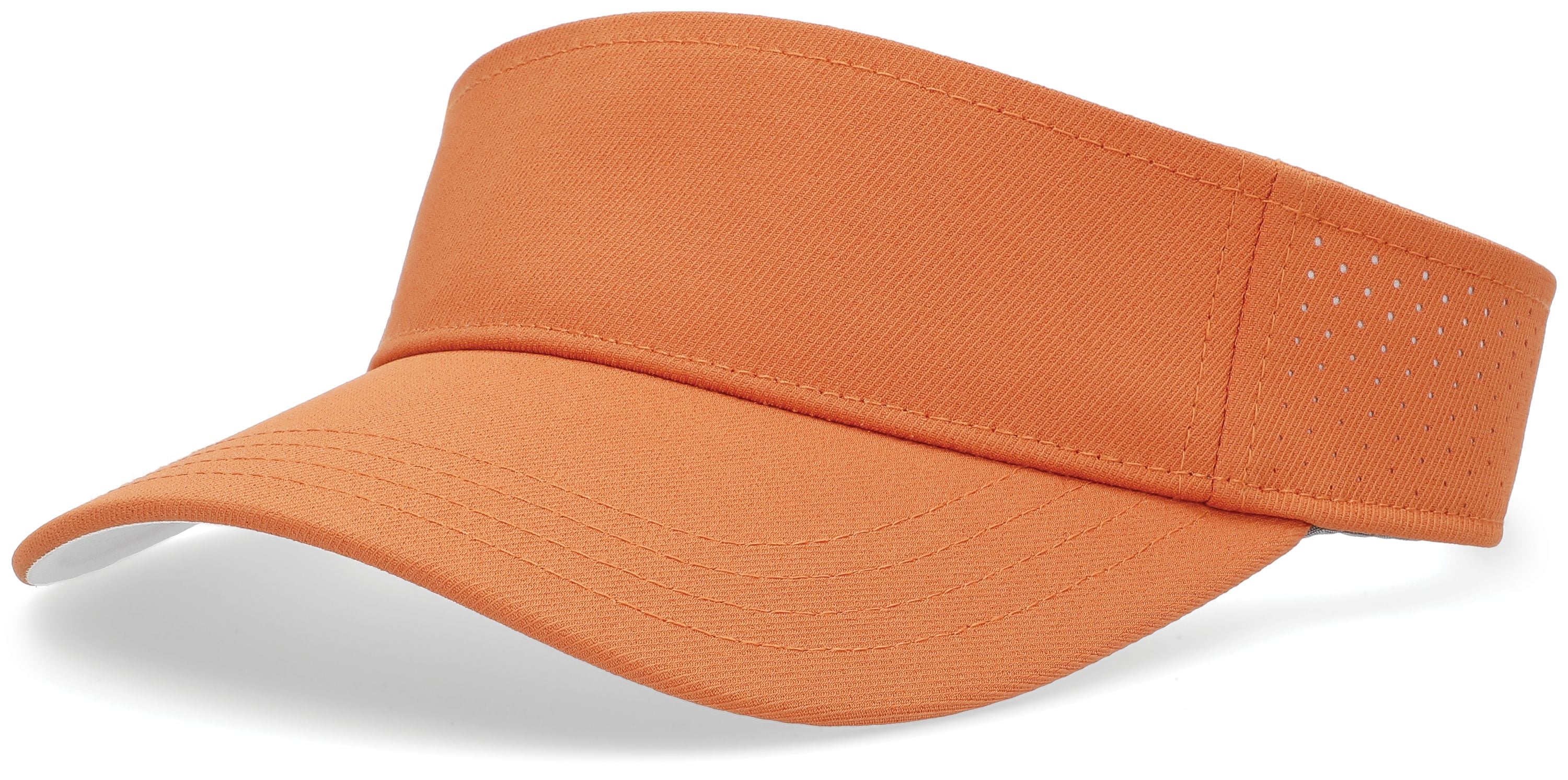 Perforated Visor Powered by Coolcore® - OS - TEXAS ORANGE/WHITE