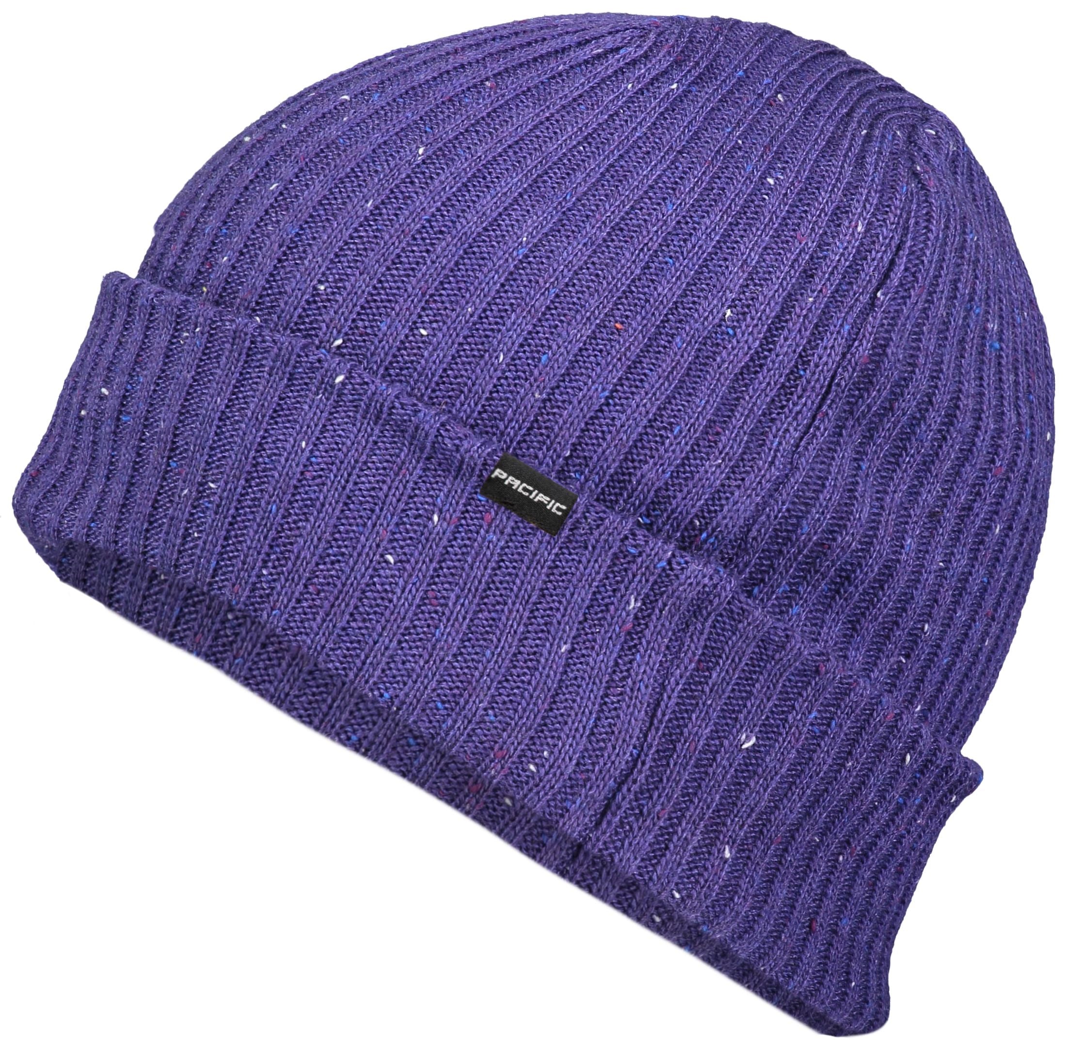 Tweed Beanie - OS - PURPLE